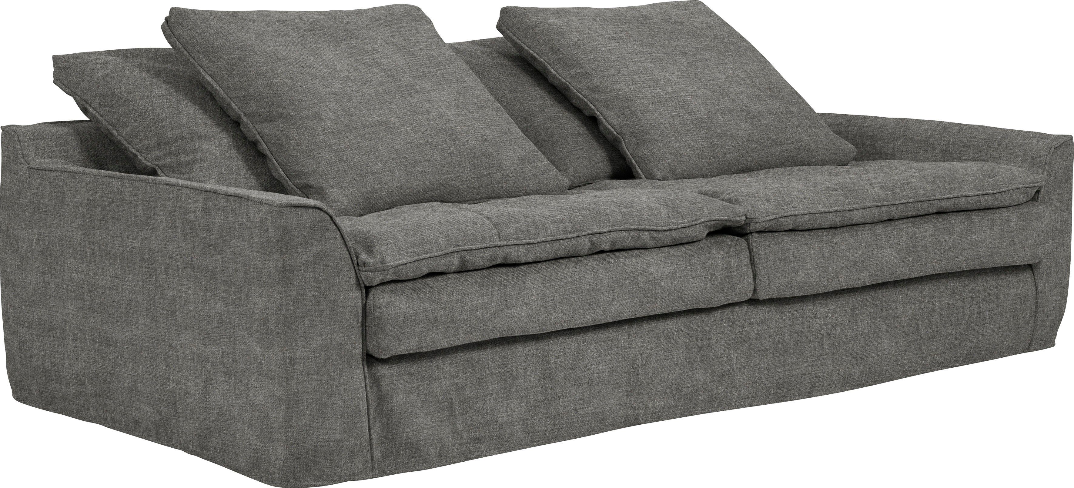 Big-Sofa inklusive 4 und Sake, Kissen, Hussenbezug abnehmbarer waschbarer furninova