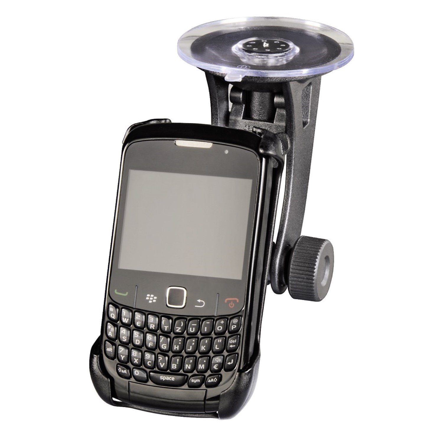 Hama Kfz Handy-Halter Saugnapf Handy-Halterung Handy-Halterung, (Auch für  Auto Lüftungsgitter, passend für BlackBerry Curve 8900)