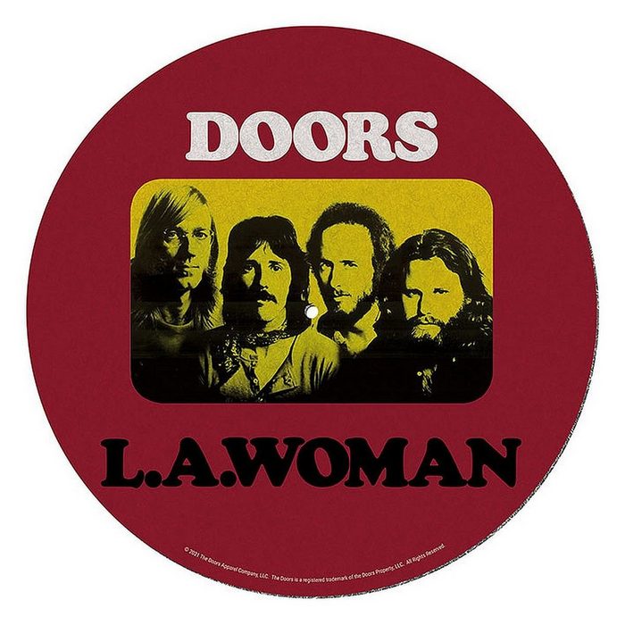 PYRAMID Merchandise-Figur The Doors Plattenteller auflage Record Slip Mat