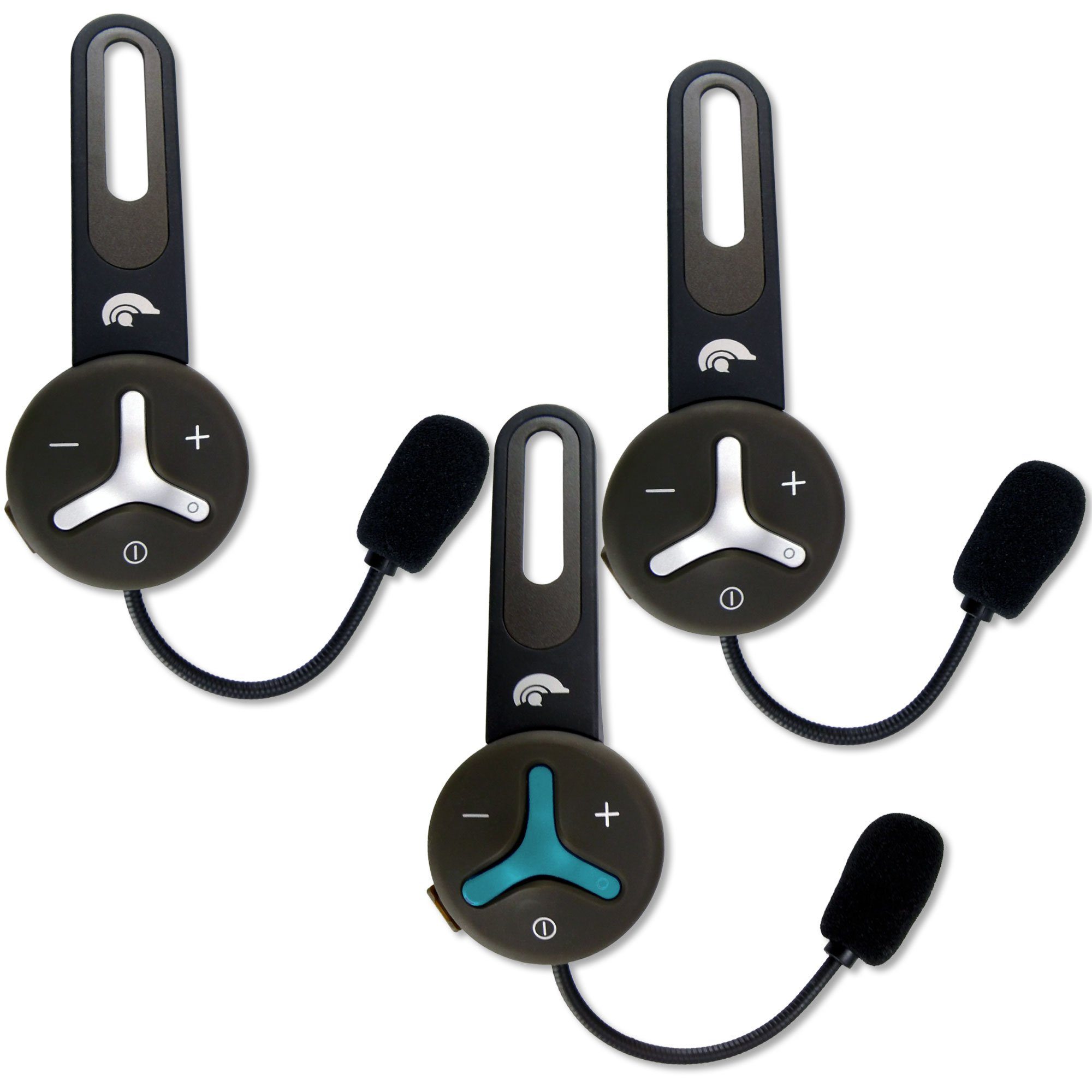 Headset, Freisprechanlage, Buddy Chat 3 (Bluetooth, zu 1000m, für Teilnehmer) Helm, Intercom, Bluetooth-Kopfhörer Funkgerät, Gegensprechanlage, bis bis Akku, Trio BuddyChat Headset,