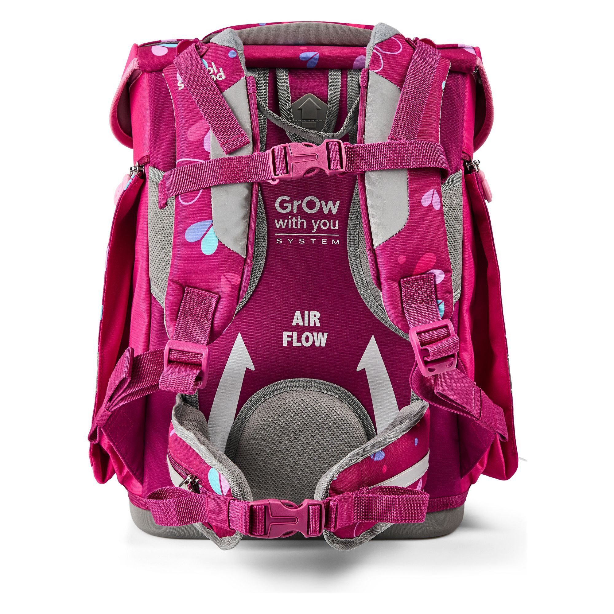 SCHOOL-MOOD® Schulranzen Champion Maxx (6-tlg), Polyester