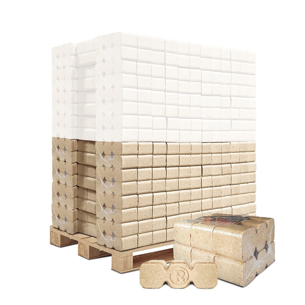JSM-Brennholz Holzbriketts Uckermark Holzbriketts auf Palette, günstig online kaufen