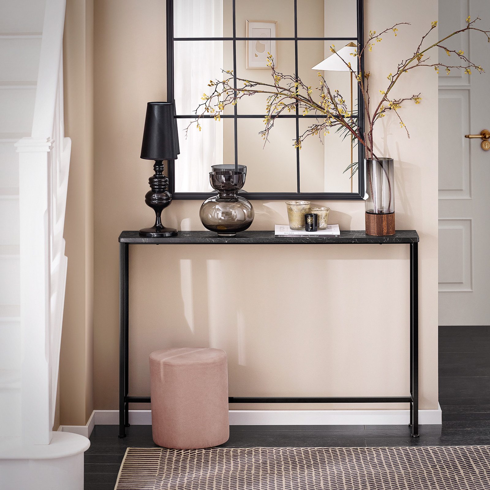 SoBuy Konsolentisch FSB19-XL, Flurtisch schmal, Beistelltisch, Sofatisch Si günstig online kaufen