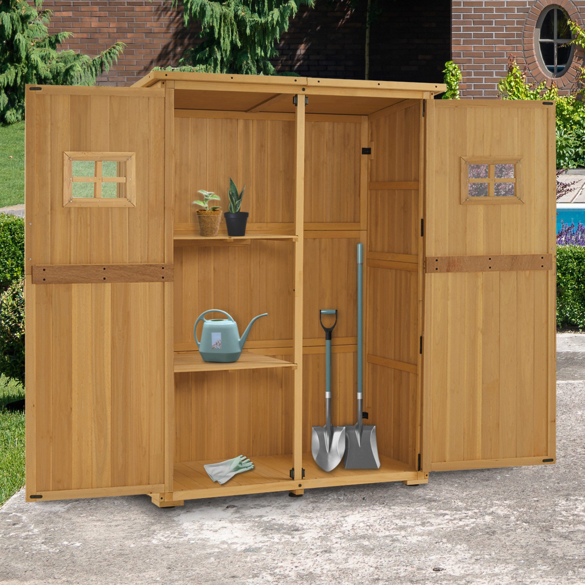 MCombo Gerätehaus M MCombo Gartenschrank Gartenhaus günstig online kaufen