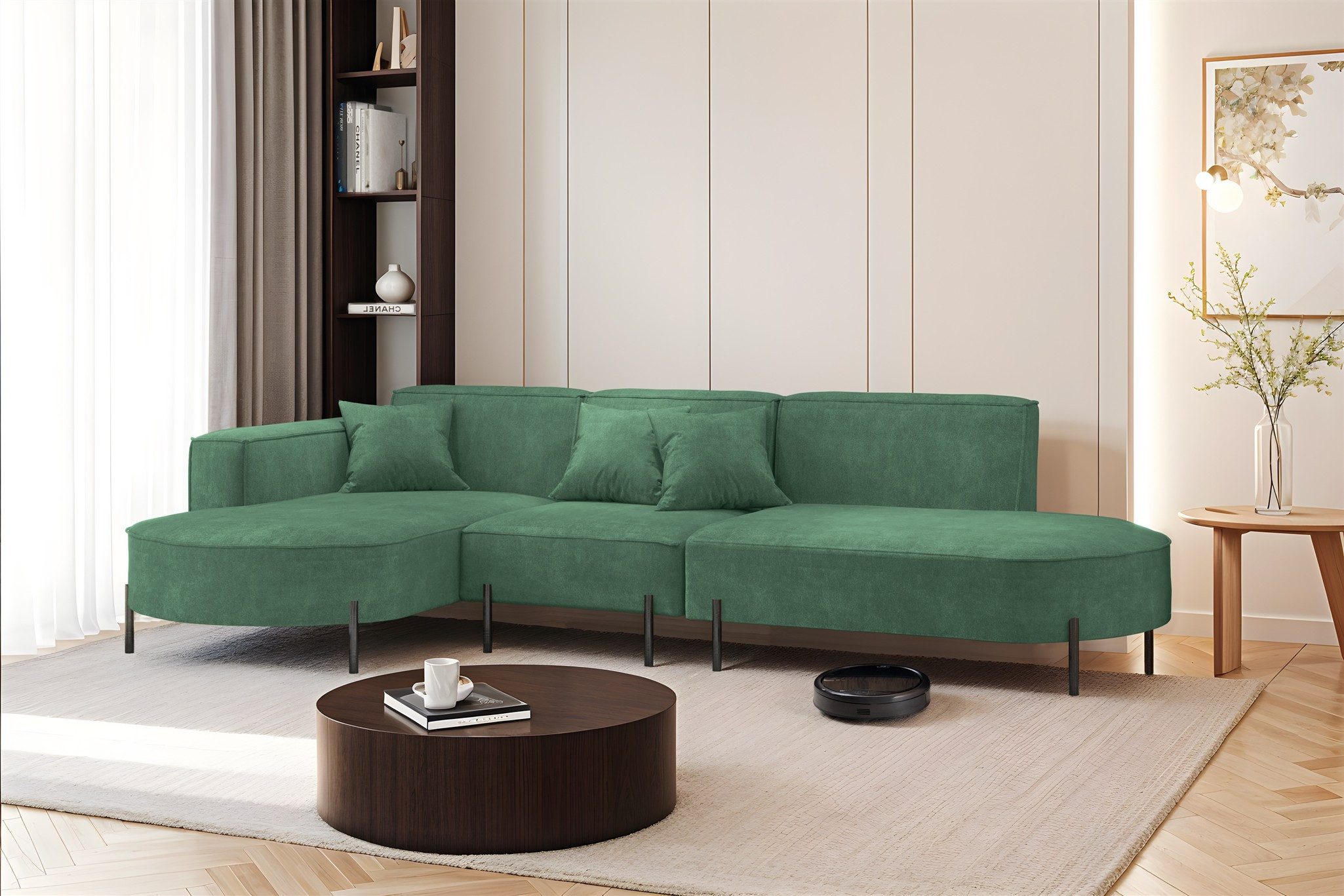 Fun Möbel Ecksofa Sofa VALENCIA mit günstig online kaufen
