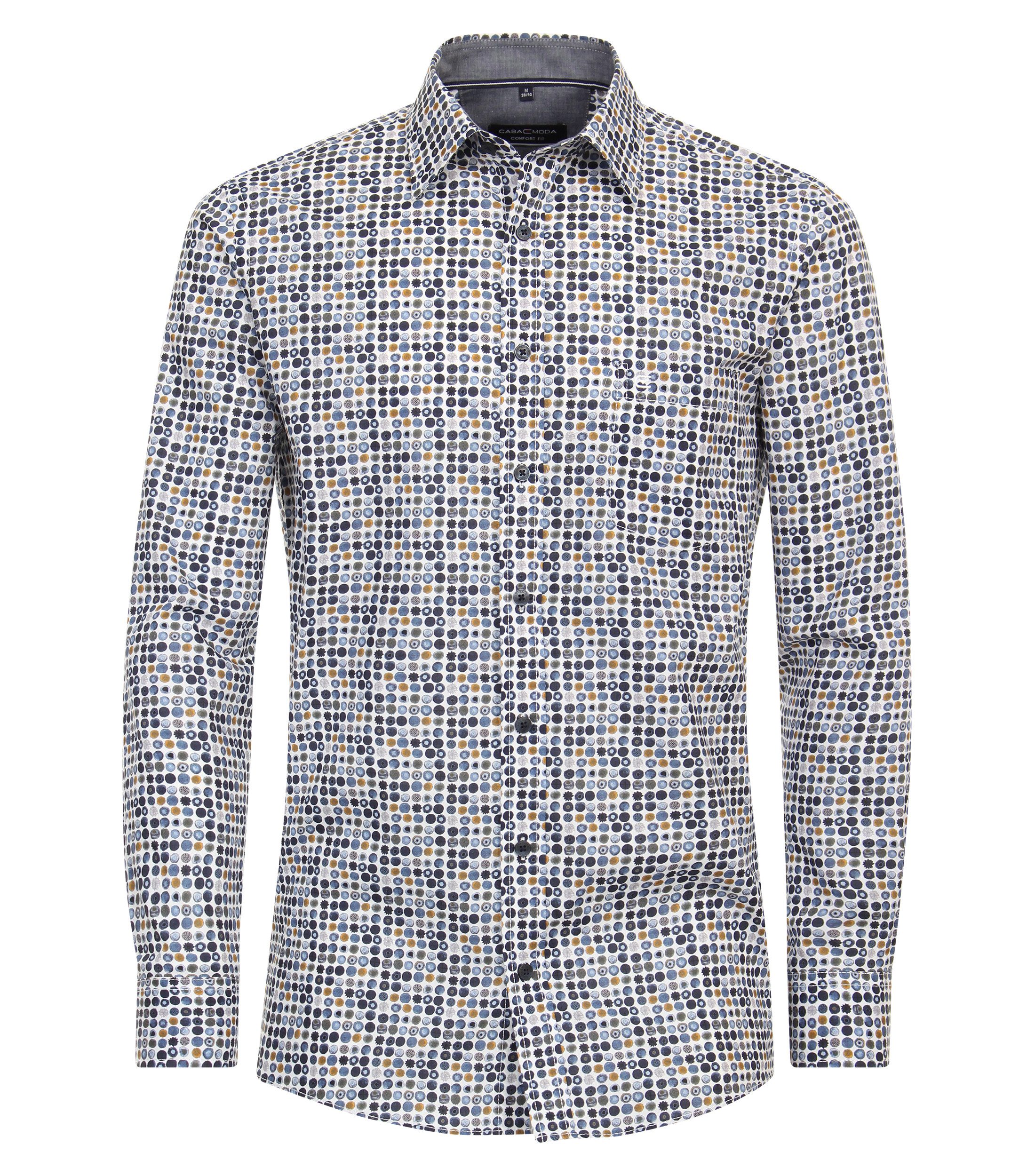 CASAMODA Langarmhemd CASAMODA Freizeithemd Print günstig online kaufen