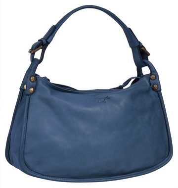 Samantha Look Henkeltasche, echt Leder, Made in Italy