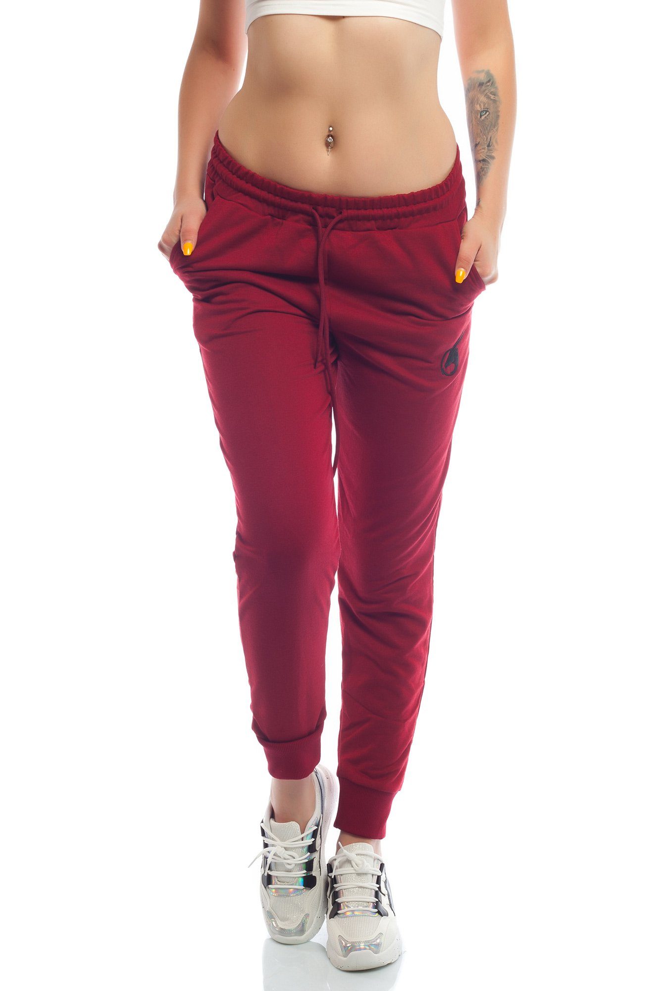 Bongual Jogginghose Loungehose mit Logostickerei Relaxhose günstig online kaufen