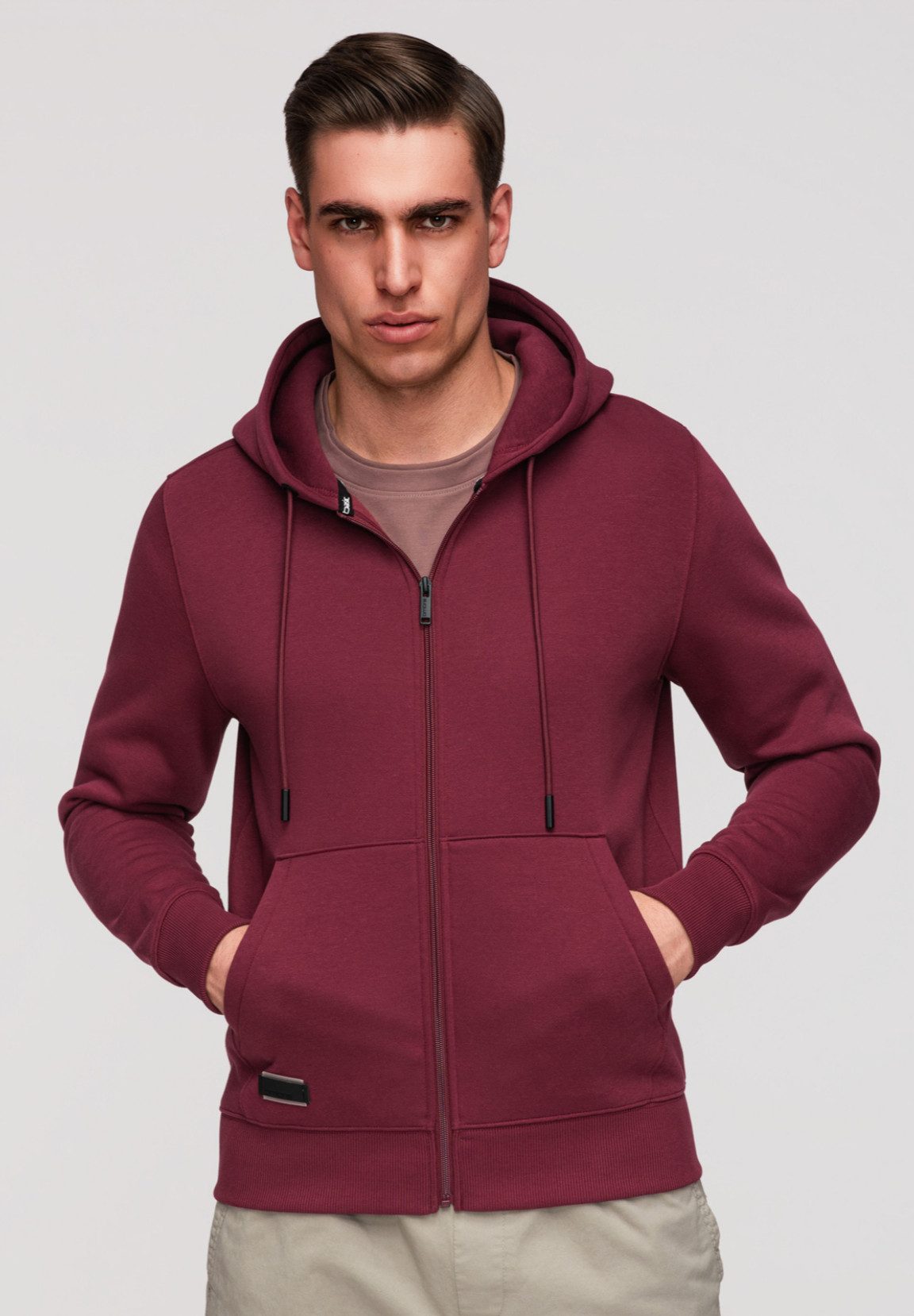 OMBRE Kapuzensweatjacke Kapuzensweatshirt