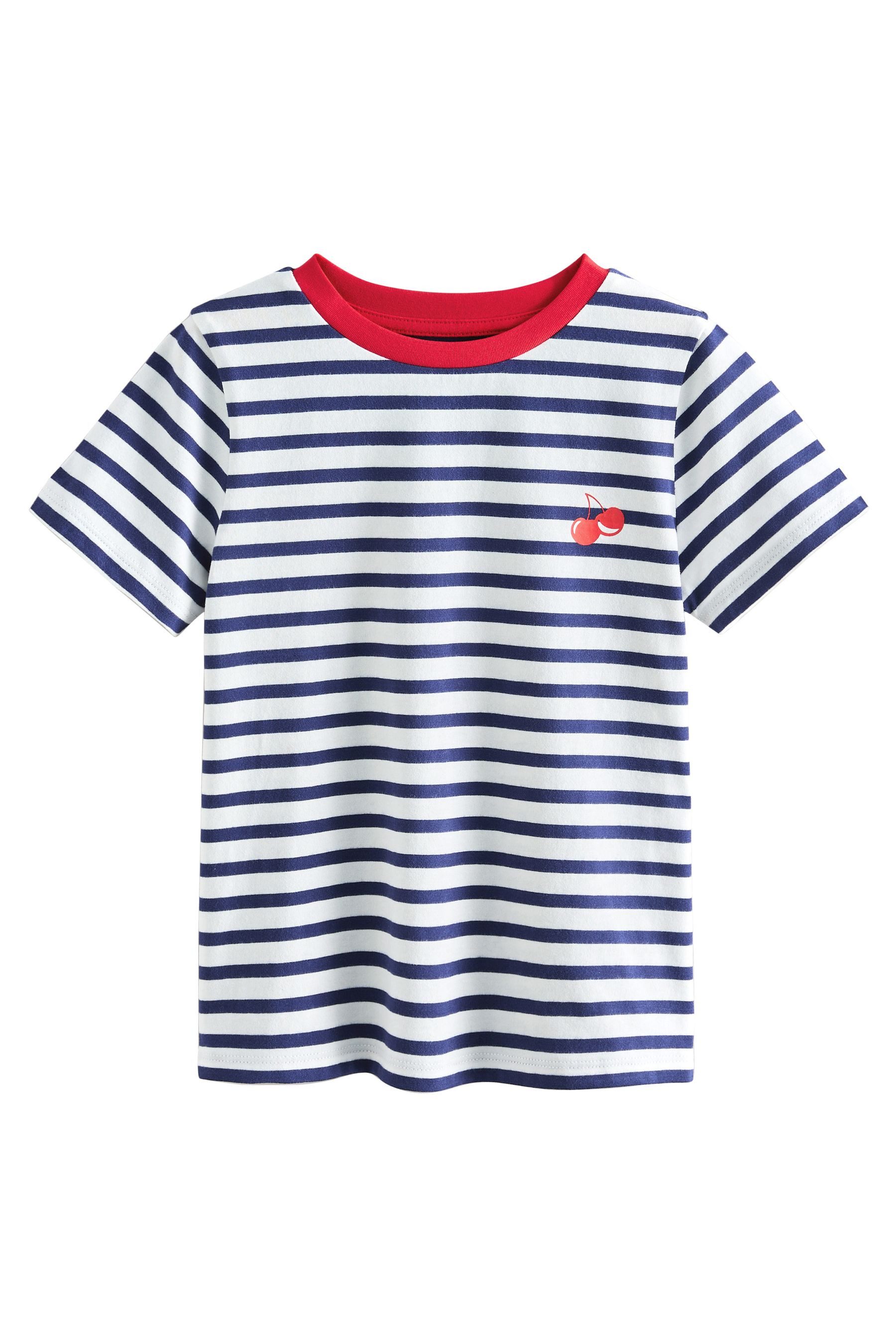 Next T-Shirt Einfarbige T-Shirts in Pastelltönen, 7er-Pack (7-tlg) – Bild 3 von 5