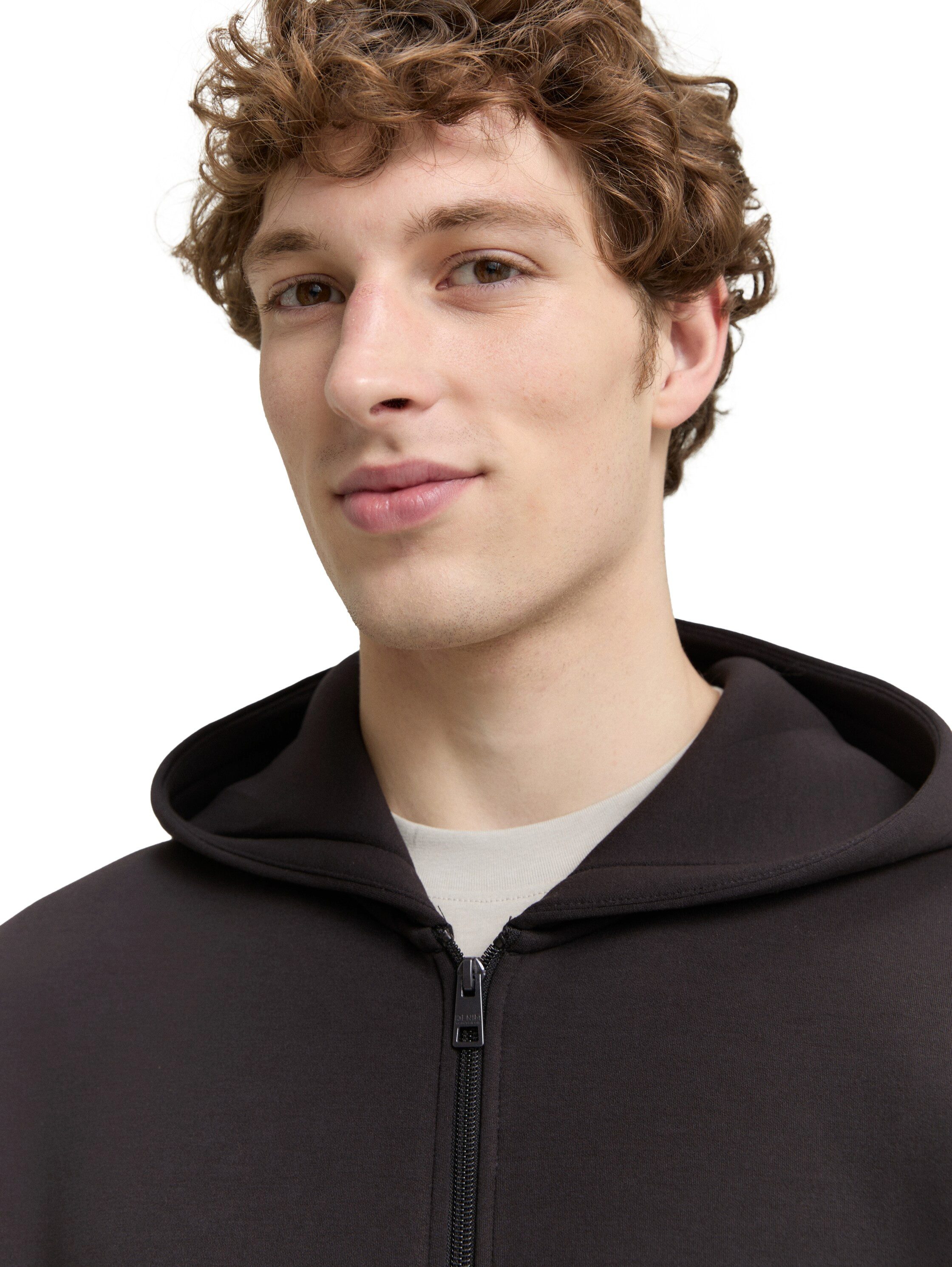 TOM TAILOR Denim Sweater mit Taschen