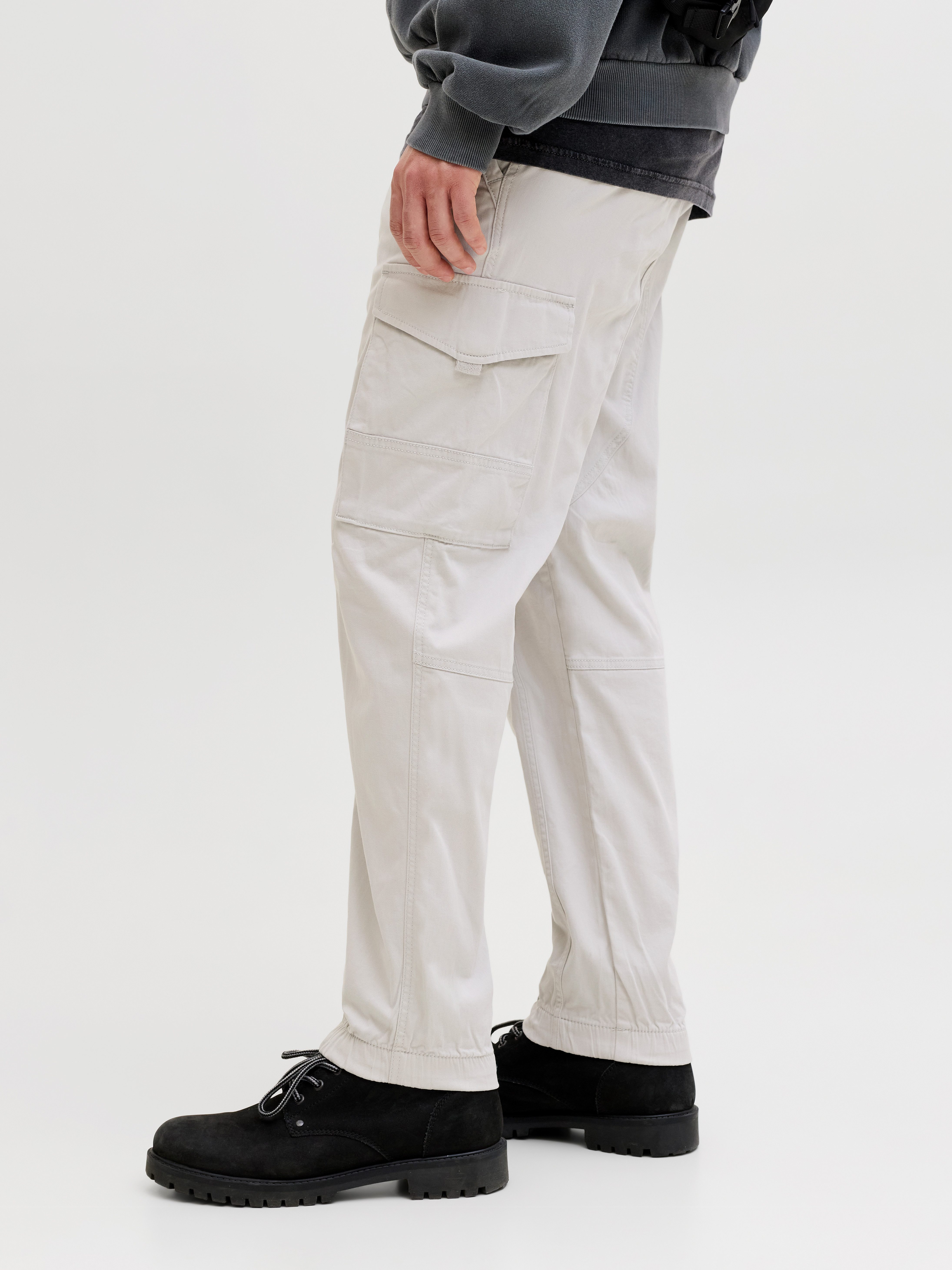 Jack & Jones Cargohose PAUL FLAKE Baumwollmischung, regular fit – Bild 3 von 5