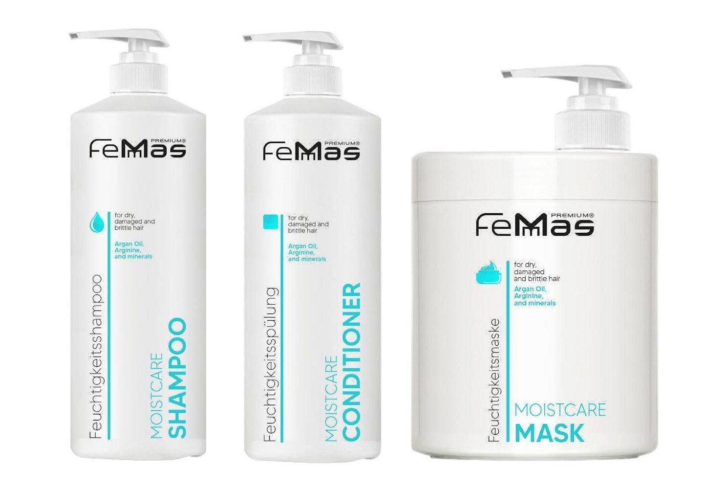 Femmas Premium Haarpflege-Set Femmas Moistcare Haarpflege Set XL