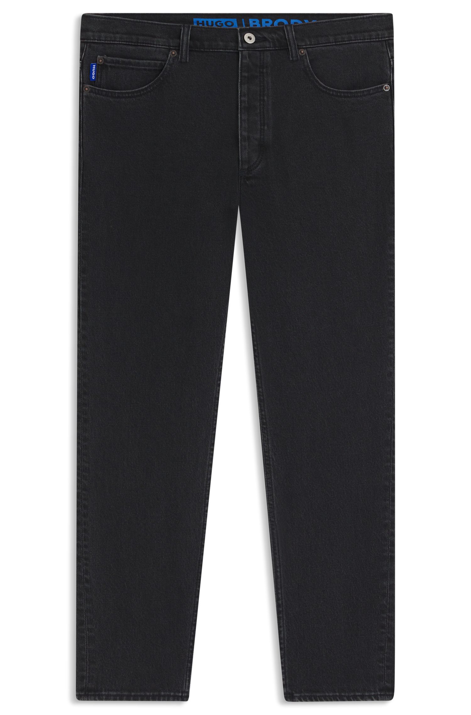 HUGO Tapered-fit-Jeans Brody mit Stone-washed-Finish – Bild 4 von 5