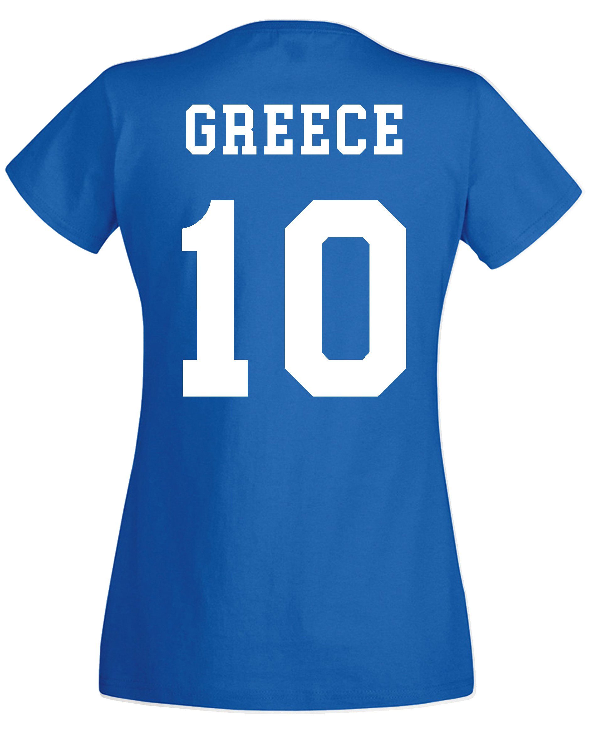 Youth Designz T-Shirt Griechenland Damen T-Shirt mit trendigem Motiv