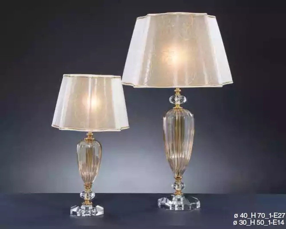 JVmoebel Nachttischlampe Stilvolle Tischlampe aus Metall mit elegantem Design, Made in Europa