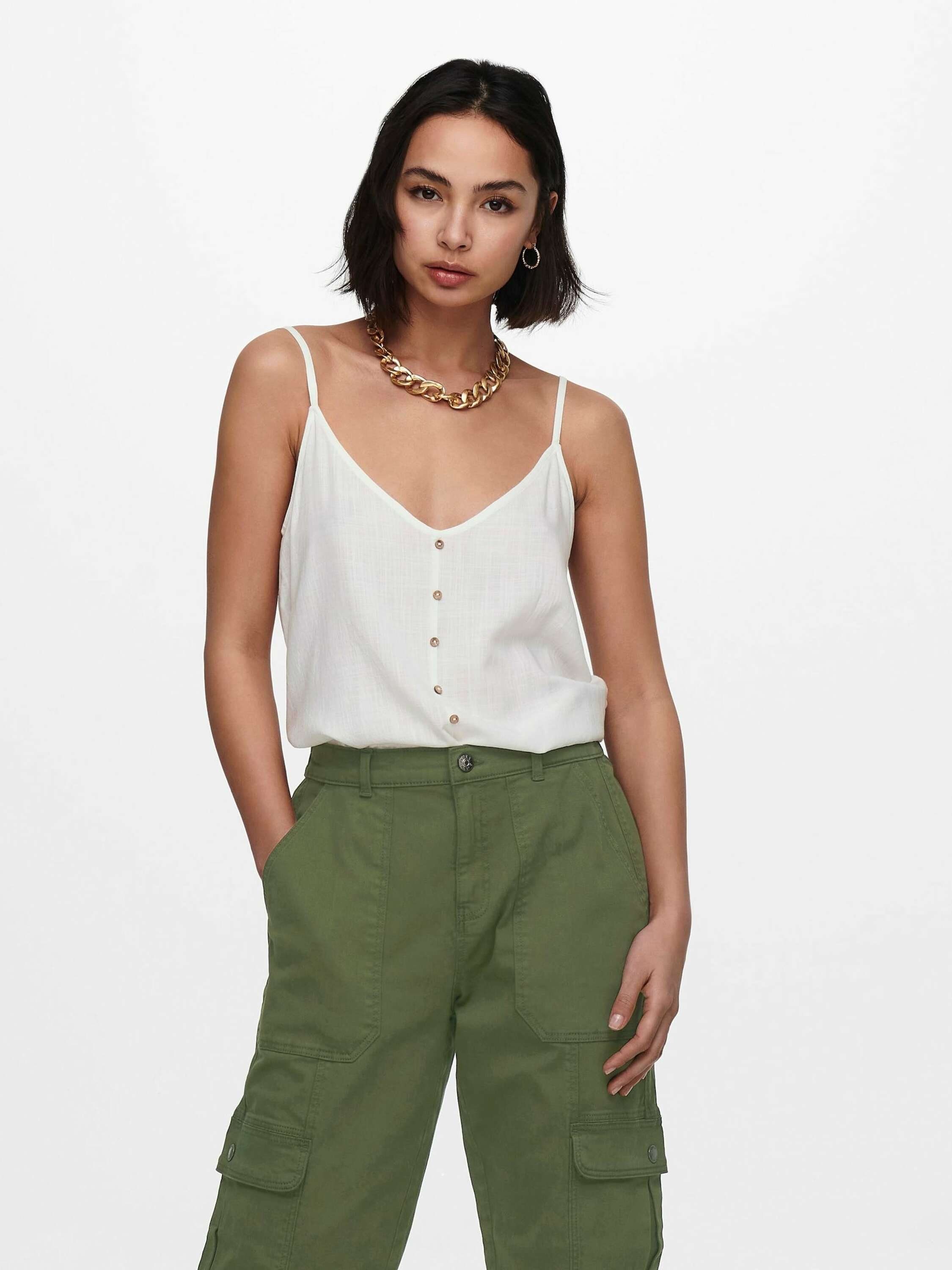 ONLY Shirttop ASTRID (1-tlg) Weiteres Detail, Plain/ohne Details