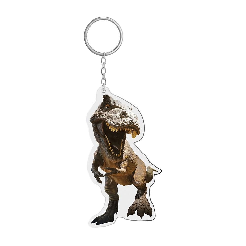 Roth Schlüsselanhänger ReflActions Schlüsselanhänger, Dinosaurier T-Rex reflektierend mit Ring