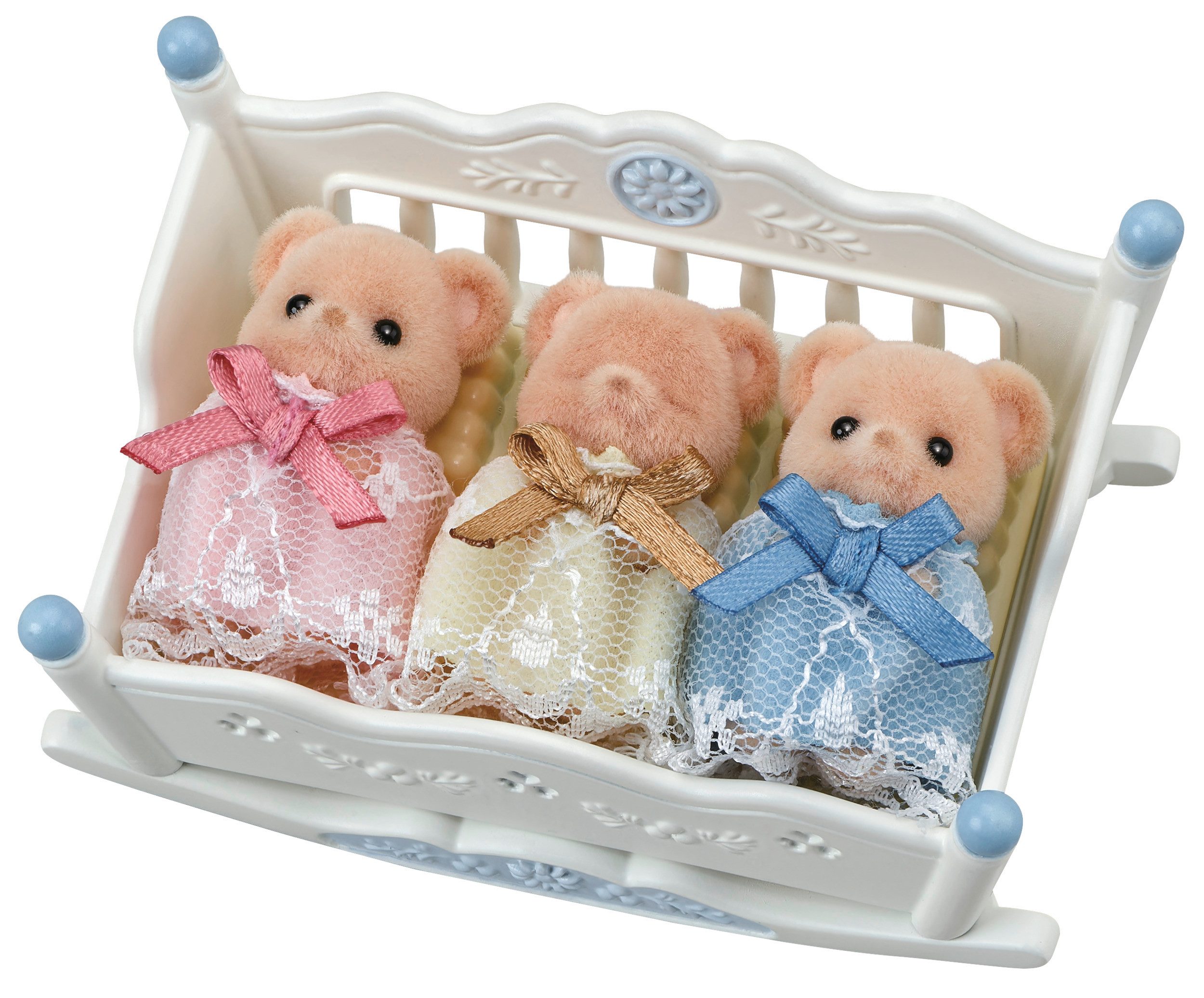 Sylvanian Families Spielfigur Biscuit Bären Drillinge