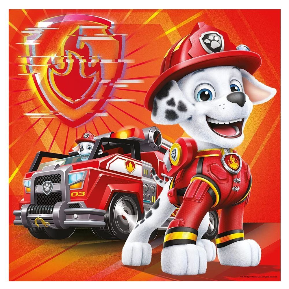 PAW PATROL Puzzle Kinder Puzzle Box The Movie Paw Patrol 3 x 49 Teile Ravensburger, 49 Puzzleteile