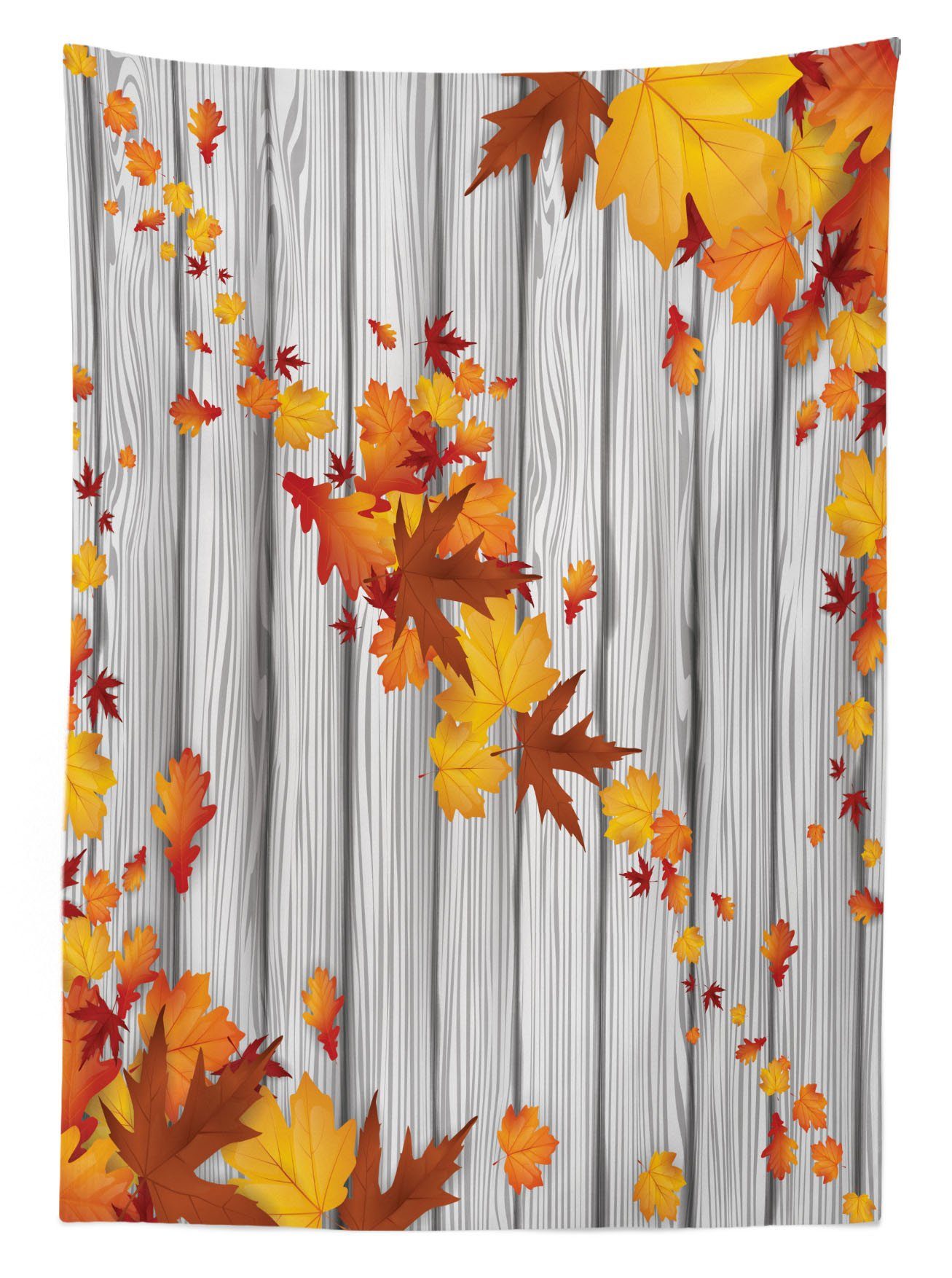 Fall den Klare Für Außen Abakuhaus geeignet Waschbar Bereich Farbfest Leafs Herbst Baum Farben, Tischdecke Maple