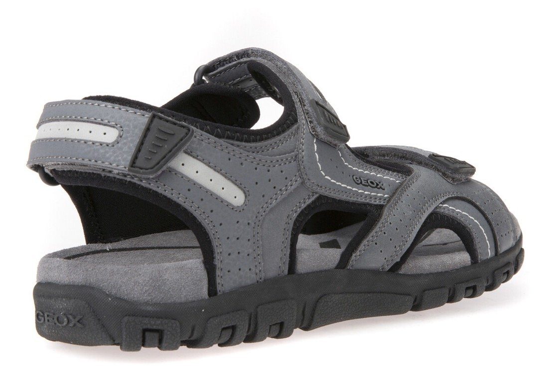 Geox UOMO SANDAL STRADA Sandale, Sommerschuh, Klettschuh, Outdoorsandale, im Trekking-Look – Bild 2 von 5