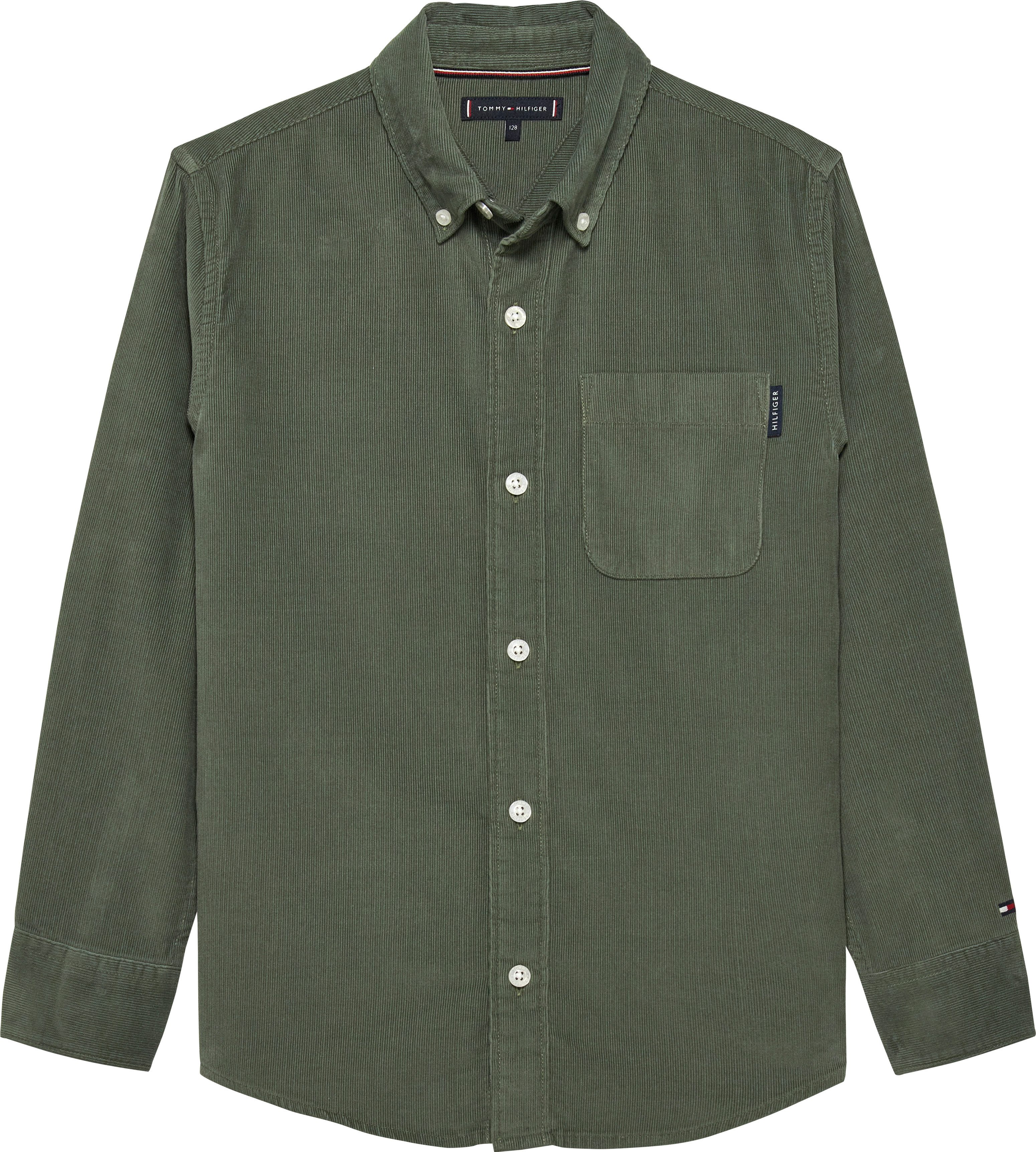 Tommy Hilfiger Langarmhemd CORDUROY SHIRT Kinder bis 16 Jahre