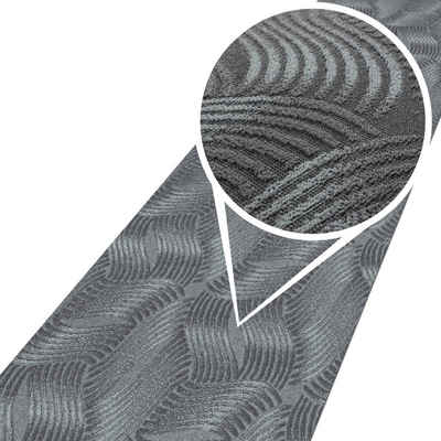 Küchenläufer Flurläufer Küchenläufer Teppichläufer Textil JULIANNA Premium Wellen, ANRO, Rechteckig, Höhe: 3 mm, Textil