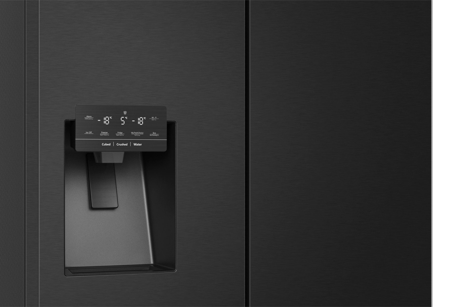 Hisense Multi Door RQ760N4SBFE, 178,5 cm hoch, 91,4 cm breit, Wasser-/Eisspender