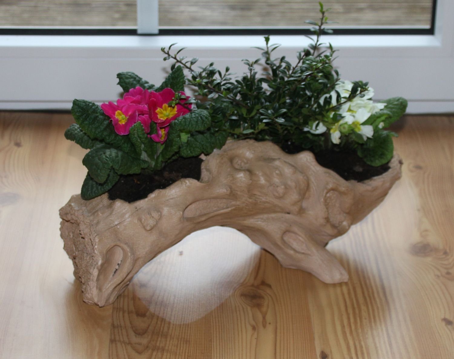 BURI Pflanzschale Pflanzschale Baumwurzel Blumentopf Pflanztopf günstig online kaufen