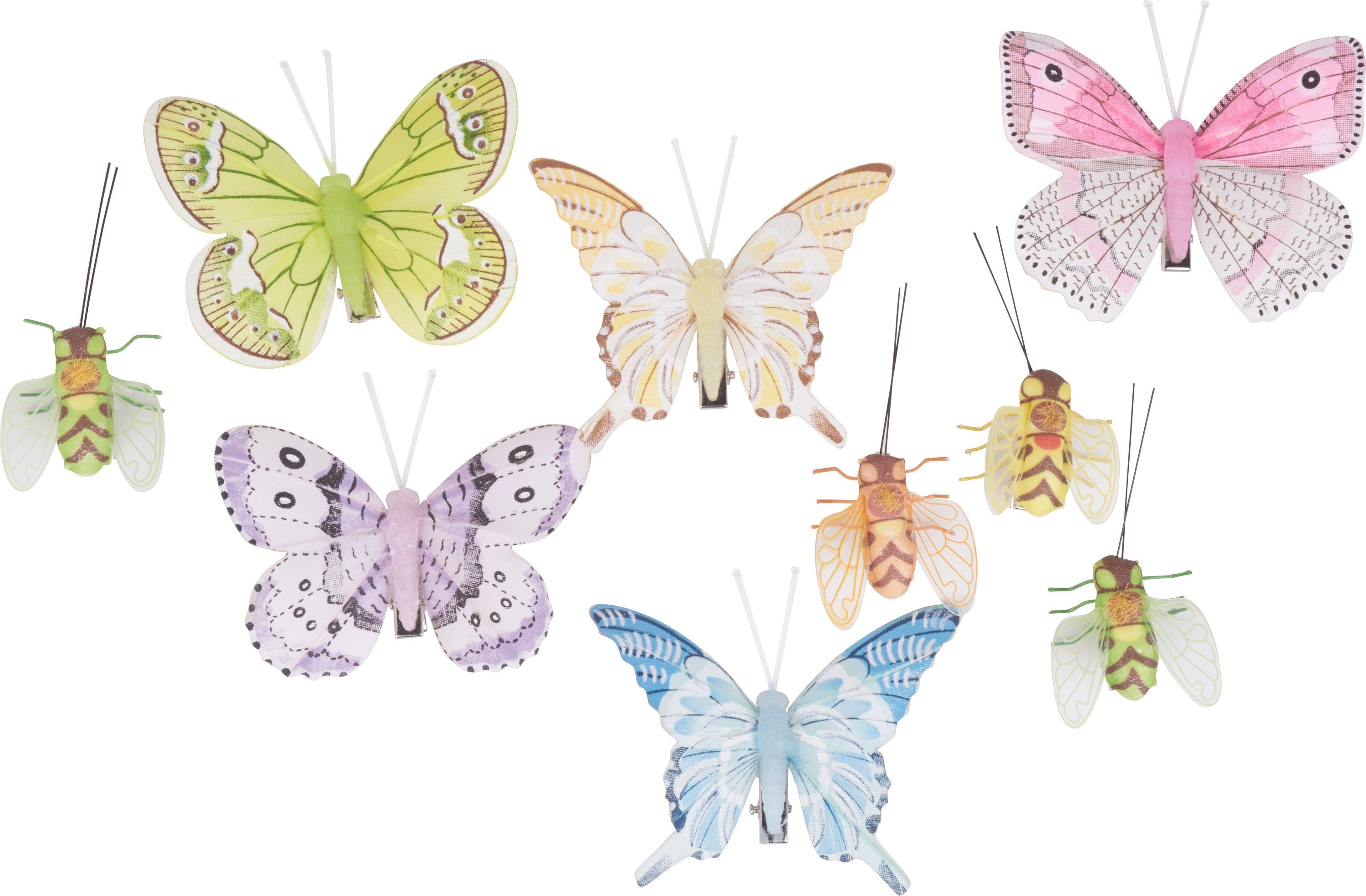 neue Marke Othmar Decorations Dekofigur Schmetterling (9 Stück und St), 9 Biene
