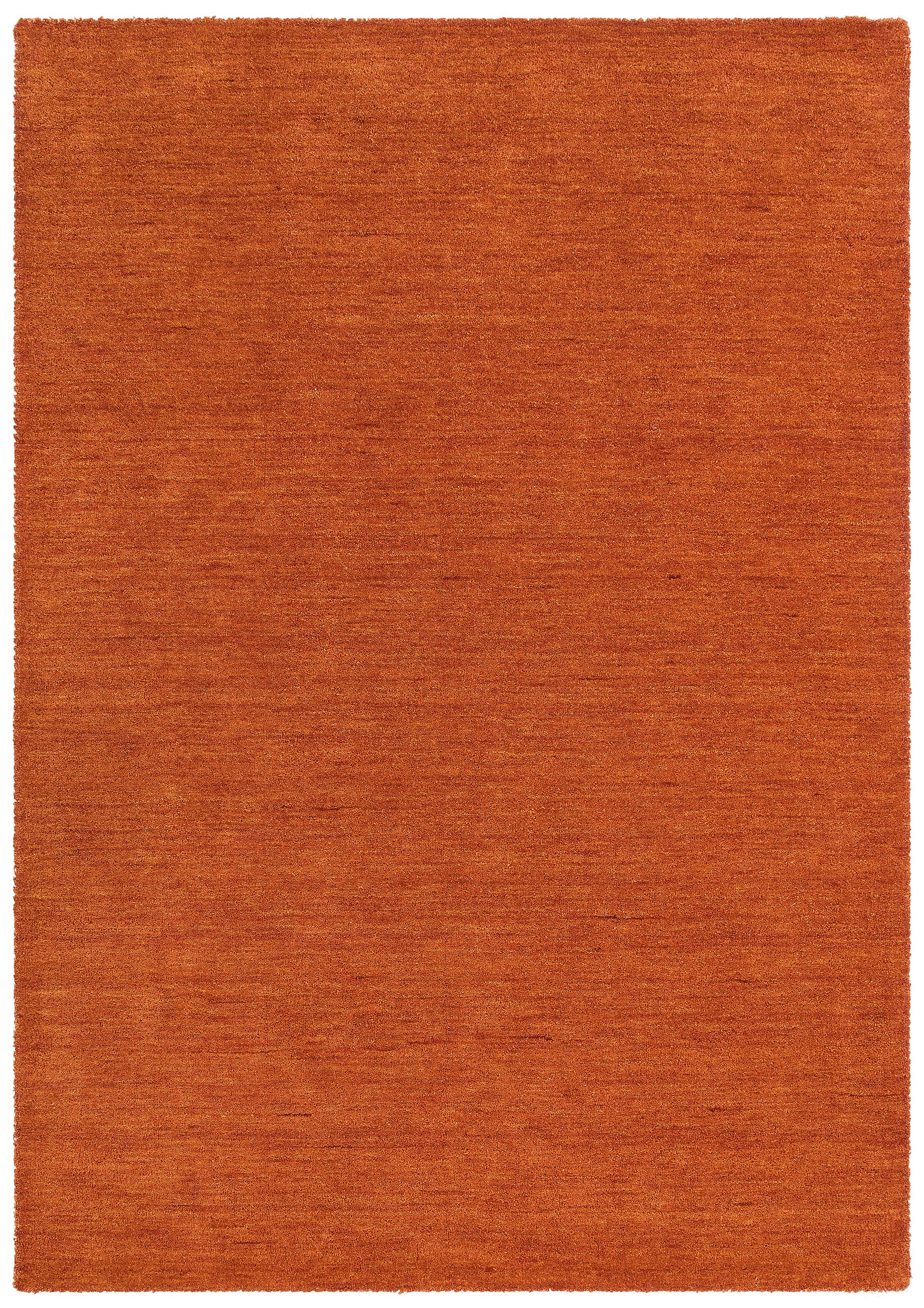 THEKO Wollteppich Gabbeh Uni, Handgefertigt, meliert, auch als Läufer erhäl günstig online kaufen