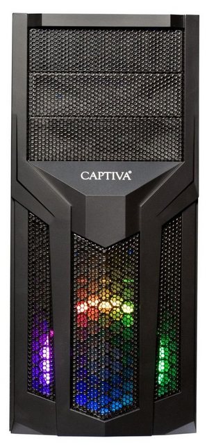 CAPTIVA Advanced Gaming I68-648 Gaming-PC (Intel Core i3 12100F, Radeon RX 6500 XT, 8 GB RAM, 480 GB SSD, Luftkühlung)