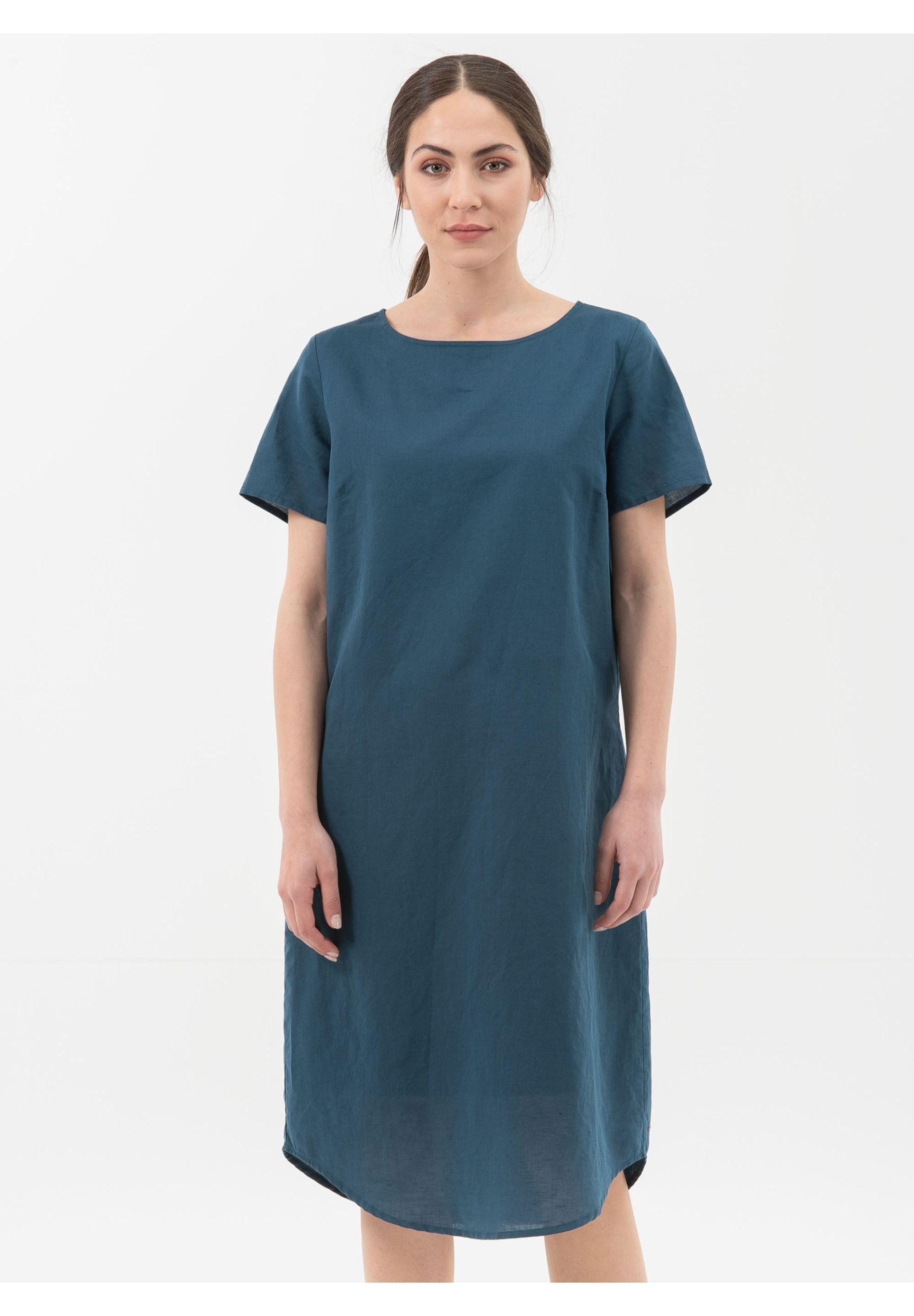 ORGANICATION Kleid & Hose Kleid aus Leinen mit Bio-Baumwolle