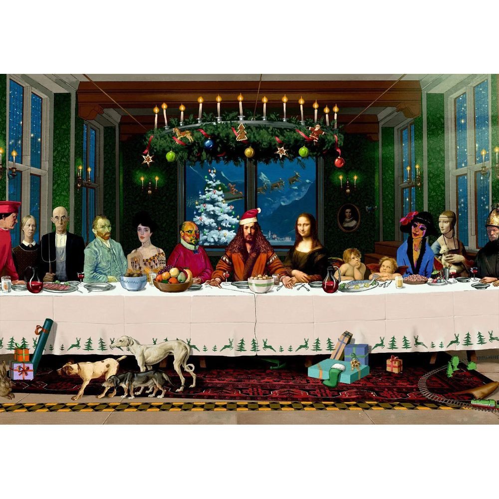 Coppenrath Puzzle Puzzle - Das Weihnachtsmahl. 1000 Teile, 1000 Puzzleteile