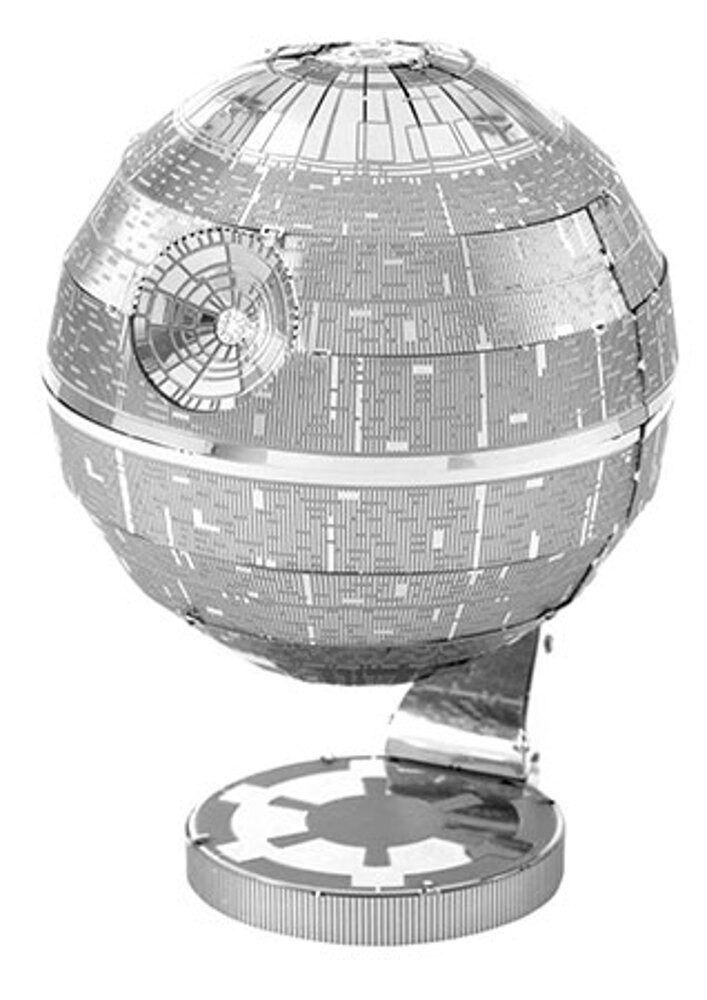 Invento Puzzle Star Wars Metal Earth, Todesstern - 3D Metall Puzzle, Puzzleteile