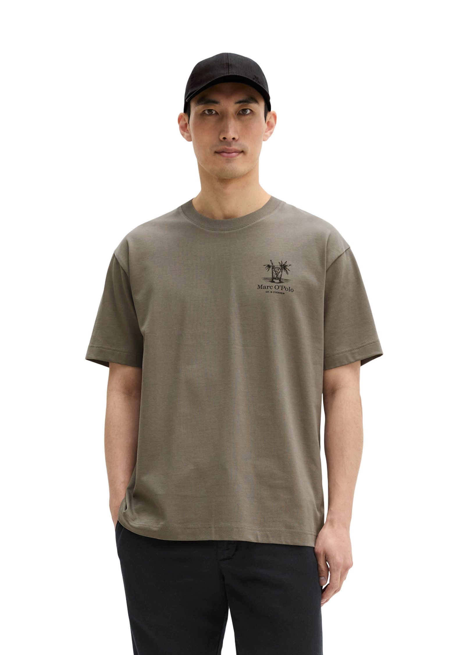 Marc O'Polo T-Shirt mit sommerlichem Rückenprint