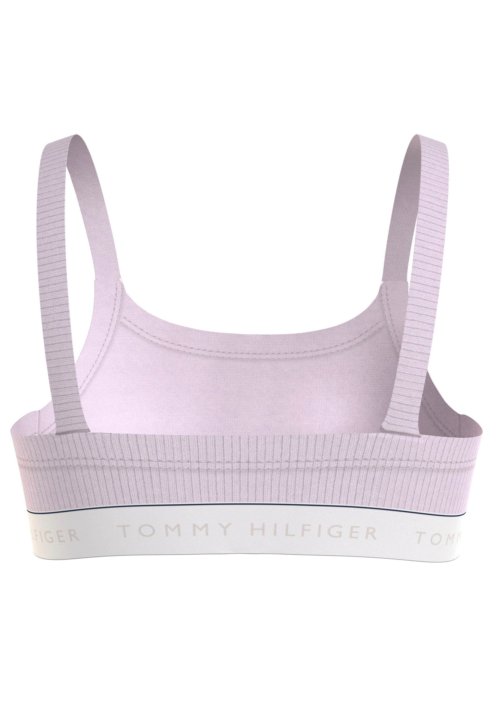 Bralette BRALETTE Tommy Underwear in 2er-Pack) 2P (Packung, Rippoptik sportlicher Hilfiger