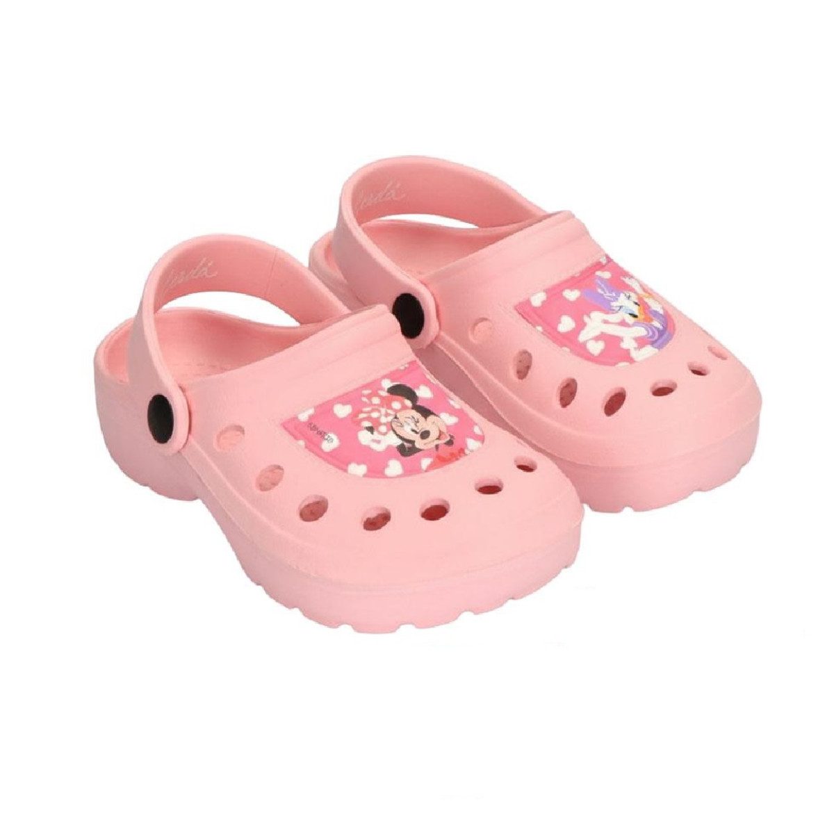 Disney Minnie Mouse Kinder aus Ethylen Vinylacetat leichte Sommerschuhe für Bad und Alltag Clog (Packung)