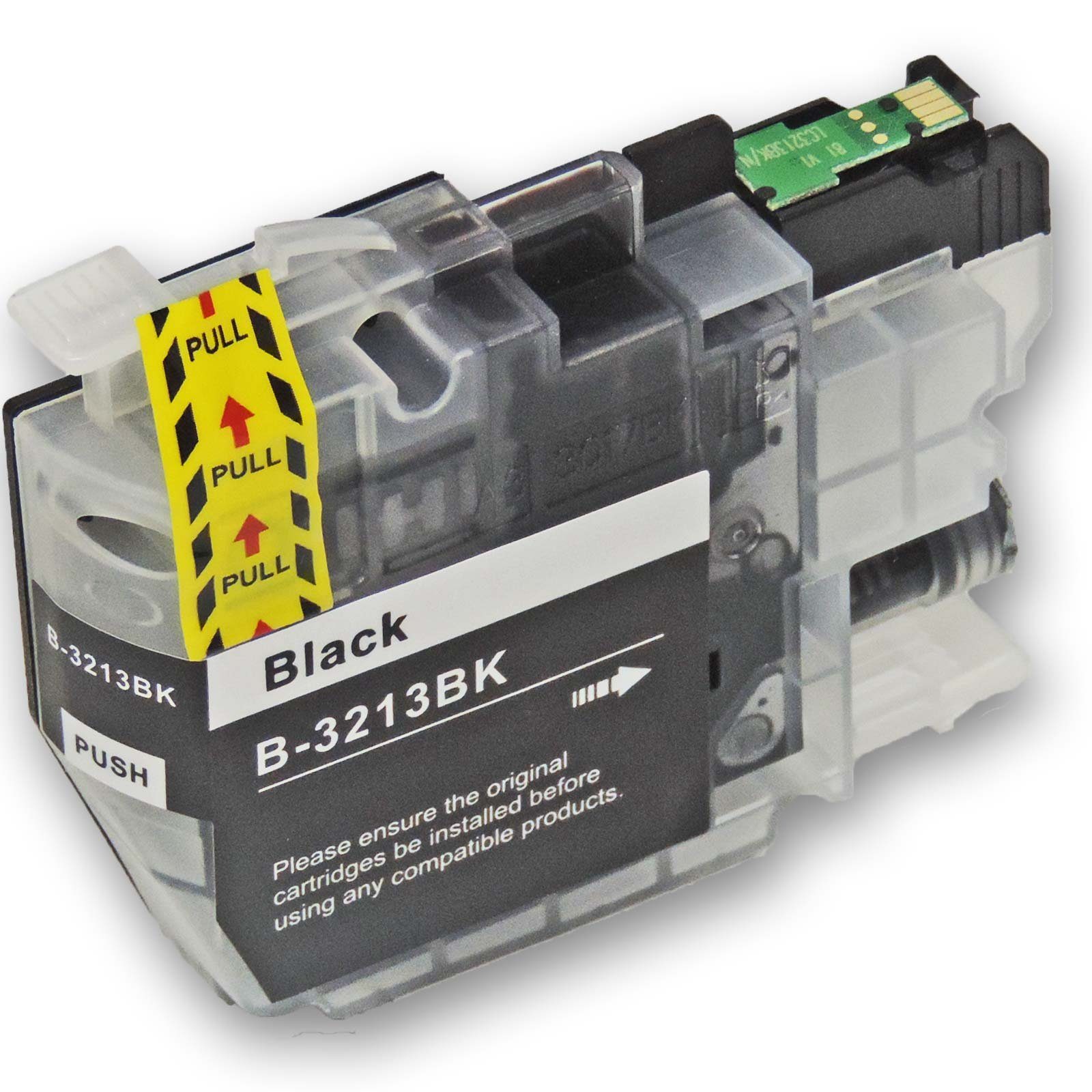 Kompatibel Brother LC-3213 XL Schwarz Tintenpatrone (Einzelpatrone, DW)
