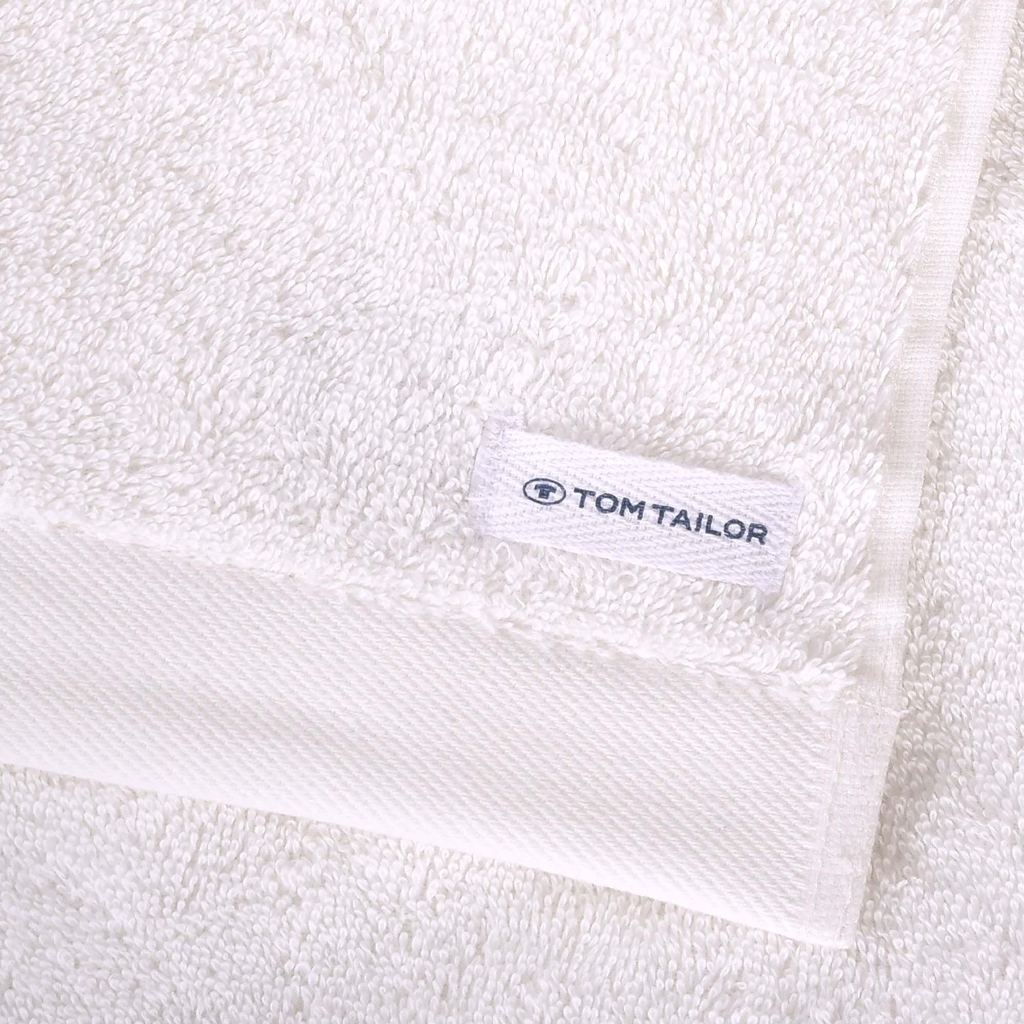 TOM TAILOR Gästehandtücher Unisex Gästetuch 6er Pack Baumwolle, Frottier (6er Pack, 6-St)