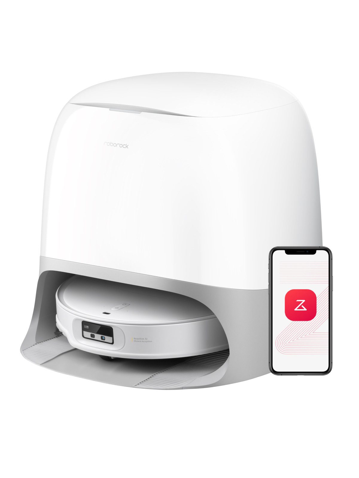 Saugroboter Qrevo Curv S5X Dual Anti-Tangle-System,Intelligente Schmutzerkennung