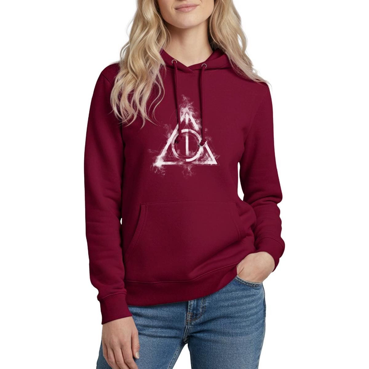 Hoodie Harry Potter Teil 7 Symbol Damen Hoodie