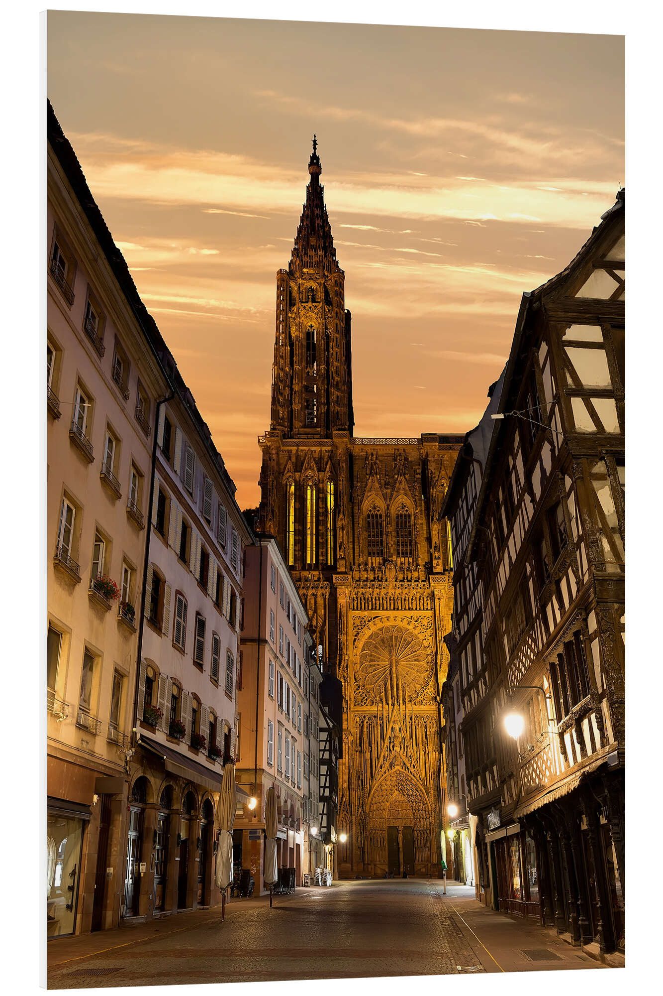 Posterlounge Forex-Bild Editors Choice, Kathedrale Notre-Dame de Strasbourg, Fotografie