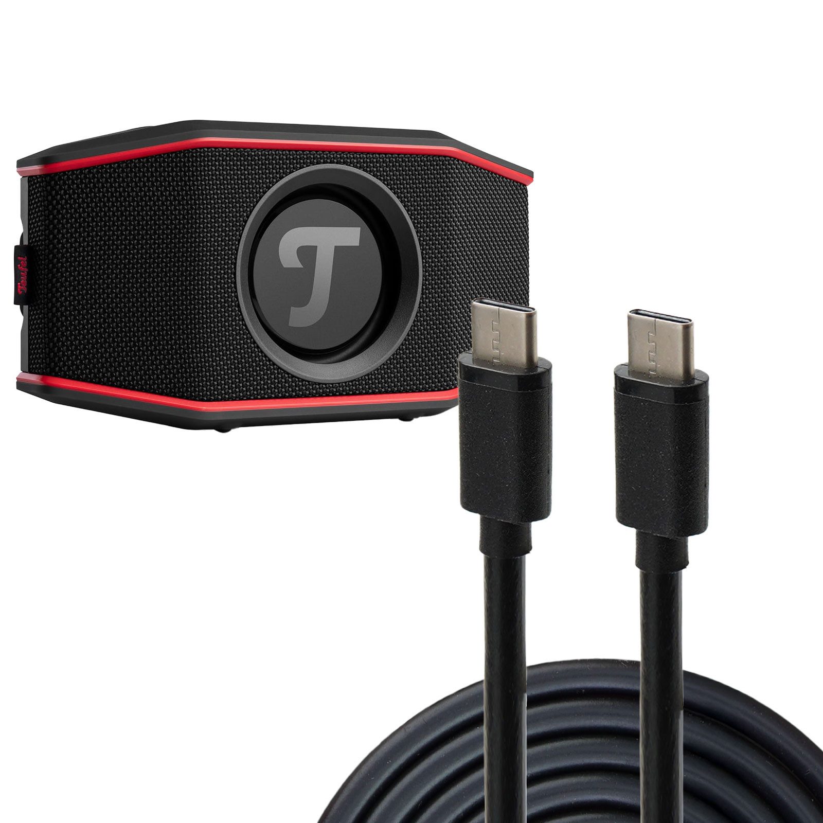 caseroxx USB Type-C Ladegerät für Teufel Boomster 4 / Go, Rockster Go 2 Lautsprecher-Ladegerät (Kompatibel mit Teufel Boomster 4, Boomster Go, Rockster Go 2, Po – Bild 3 von 5