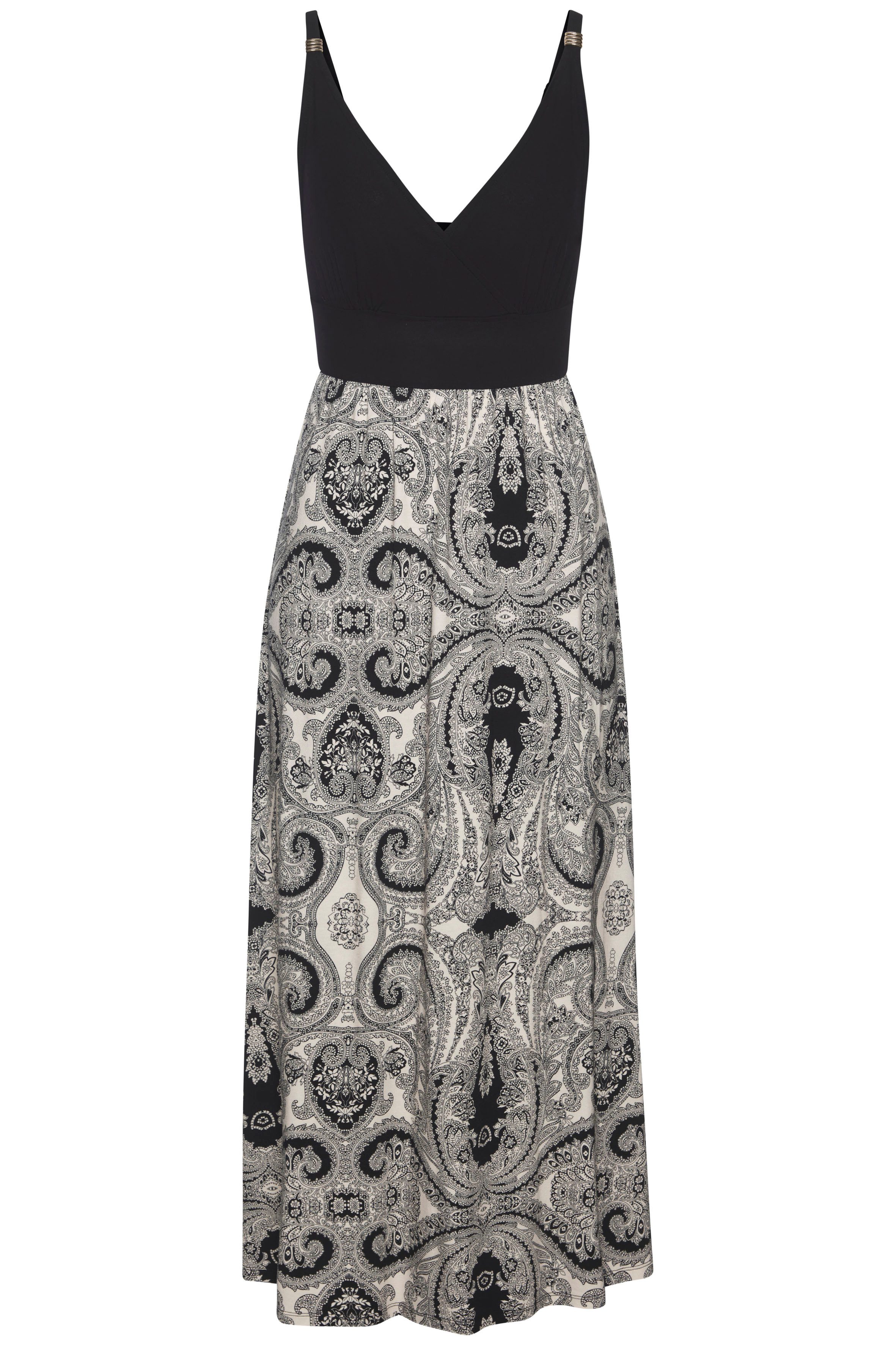 LASCANA Maxikleid mit Paisleydruck, leichtes Sommerkleid, Jerseykleid günstig online kaufen