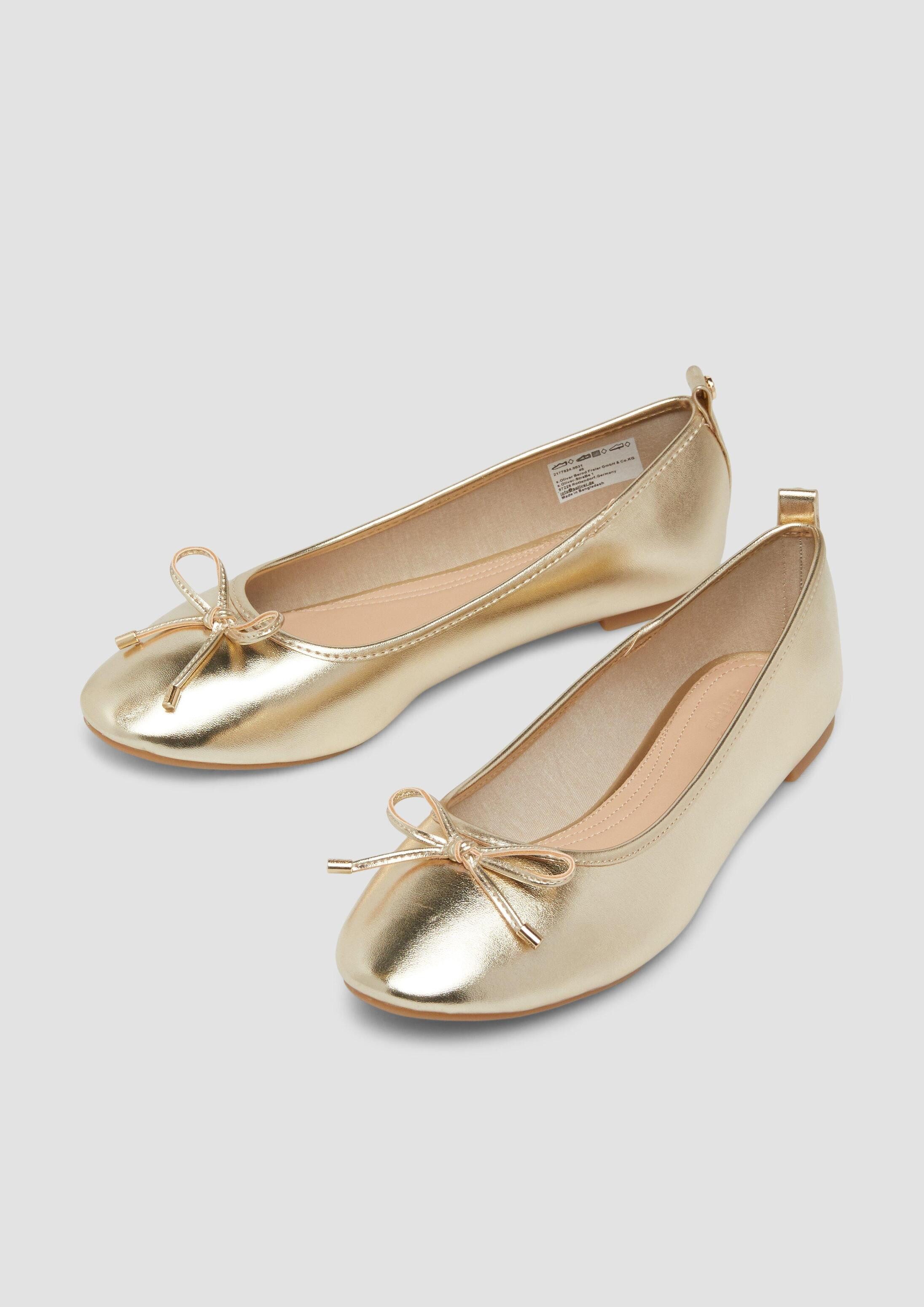 s.Oliver Ballerinas Ballerina Ballerinas mit Schleife