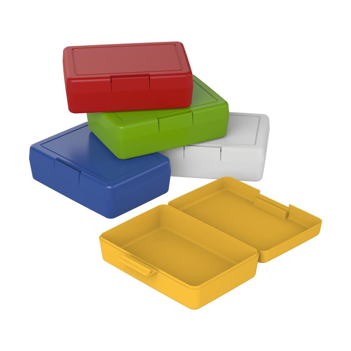 elasto Lunchbox 800 ml Brotdose Made in Germany Vorratsdose mit Klickverschluss
