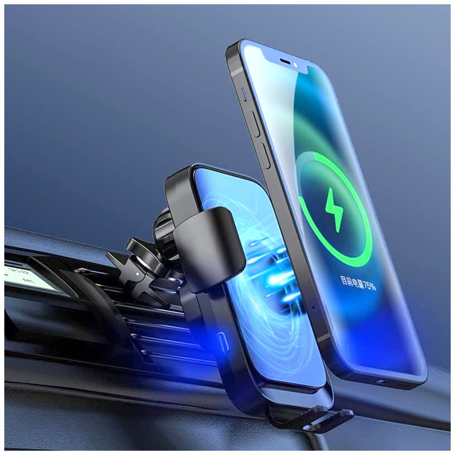 Magnet Auto Handy Halterung Lüftung Samsung Galaxy S23 S22