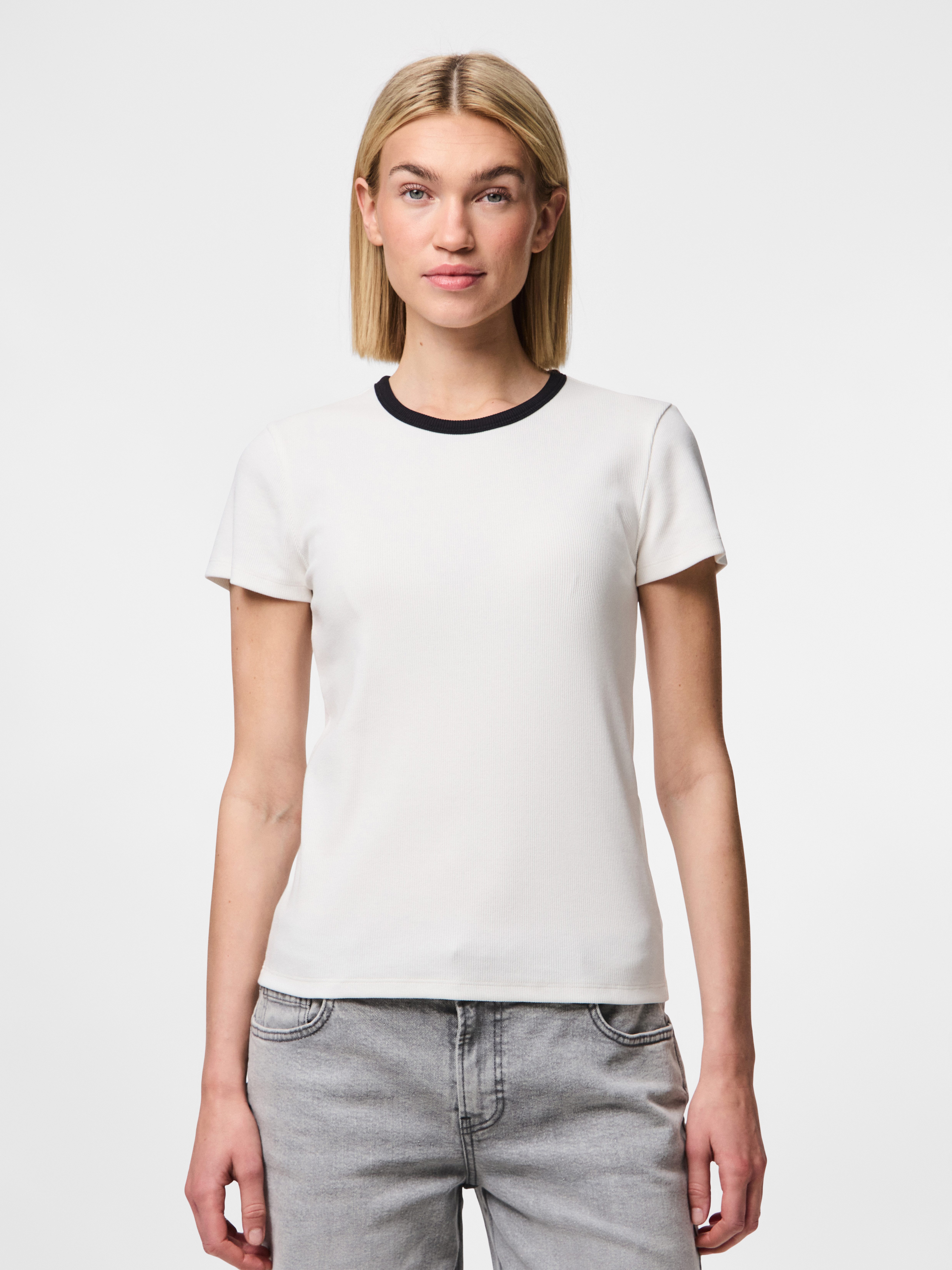 pieces Kurzarmshirt PCMAY SS TEE NOOS günstig online kaufen